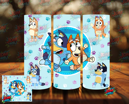 Inspired by Bluey Sublimation Prints