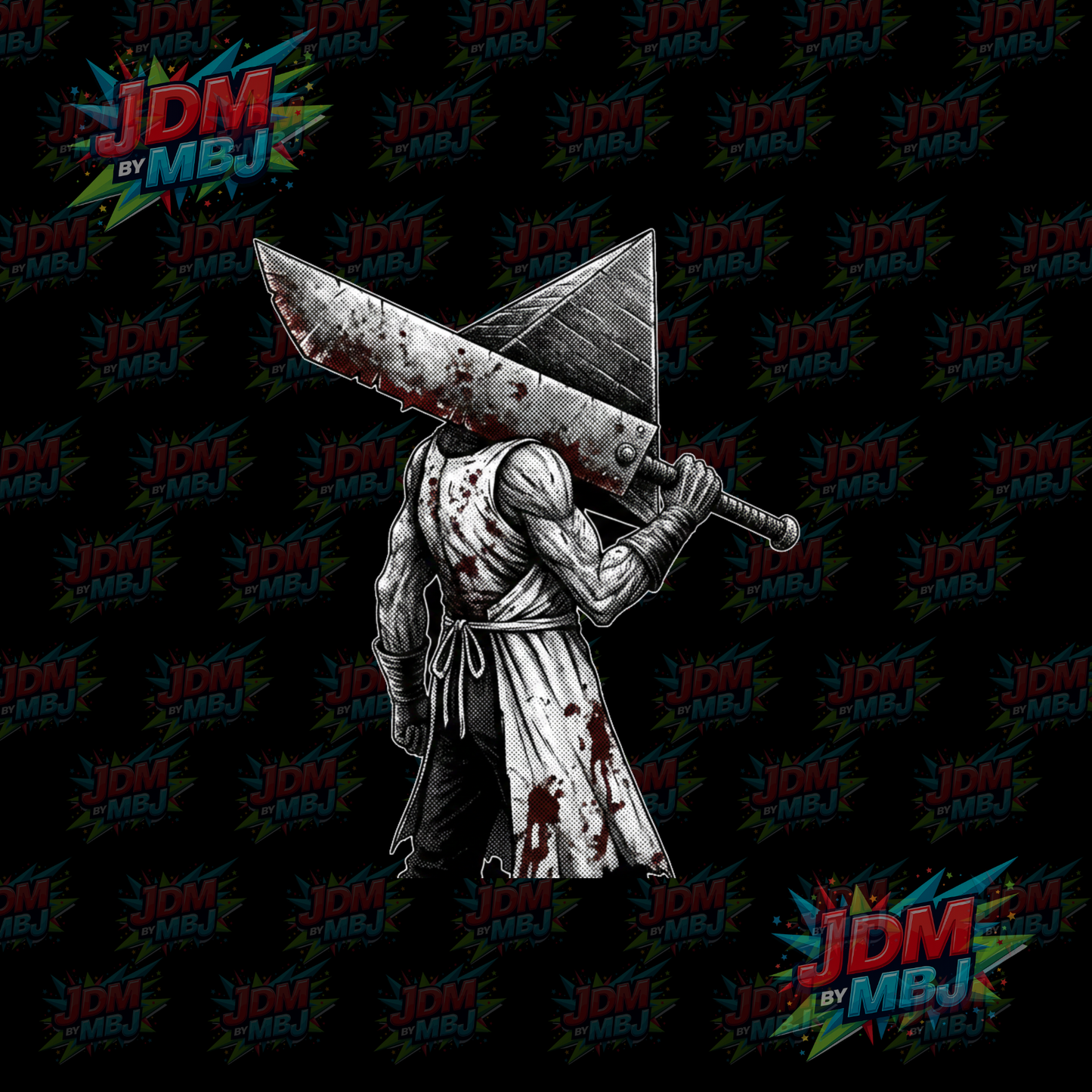 Iron On - Horror 'Halftone' DTF