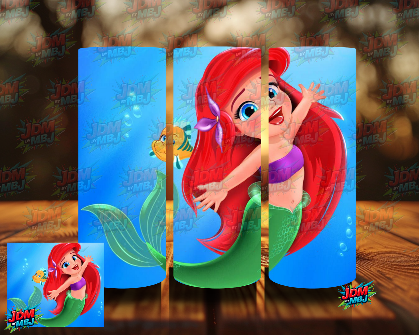 Inspired by The Little Mermaid Sublimation Prints