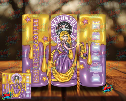 Bubble Style "Coffee" Sublimation Prints