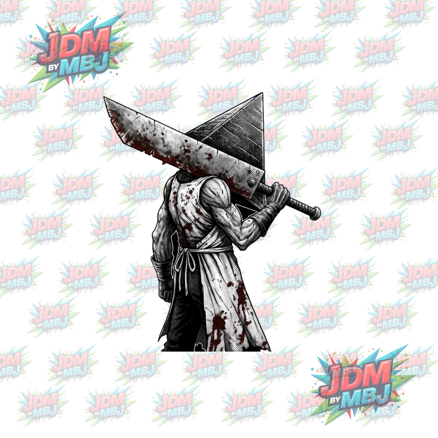 Iron On - Horror 'Halftone' DTF