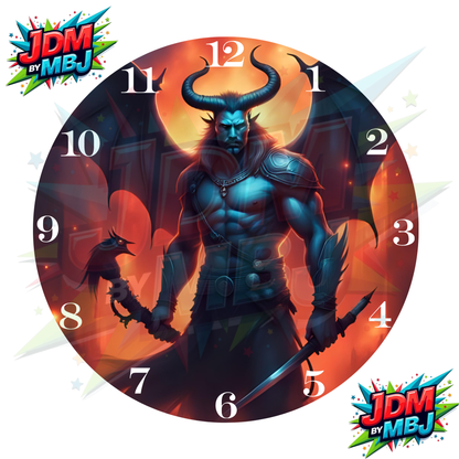 Impresiones de sublimación de relojes de 8 pulgadas (20 cm x 20 cm) - Inspiradas en la moda masculina