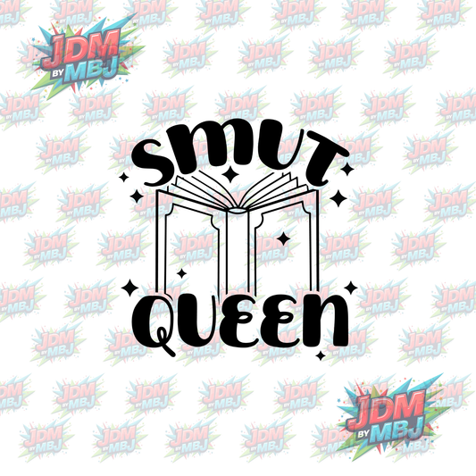 Iron On - Smut Queen "Book" DTF 20cm