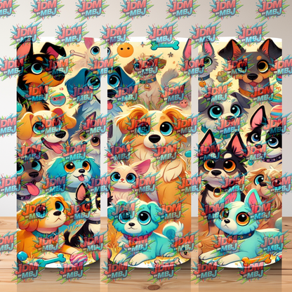 Inspirado en las impresiones de sublimación de mascotas.