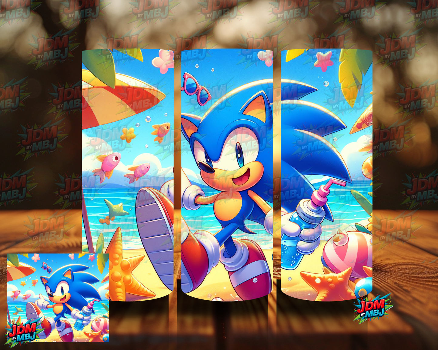 Inspired by Sonic The Hedgehog Sublimation Prints