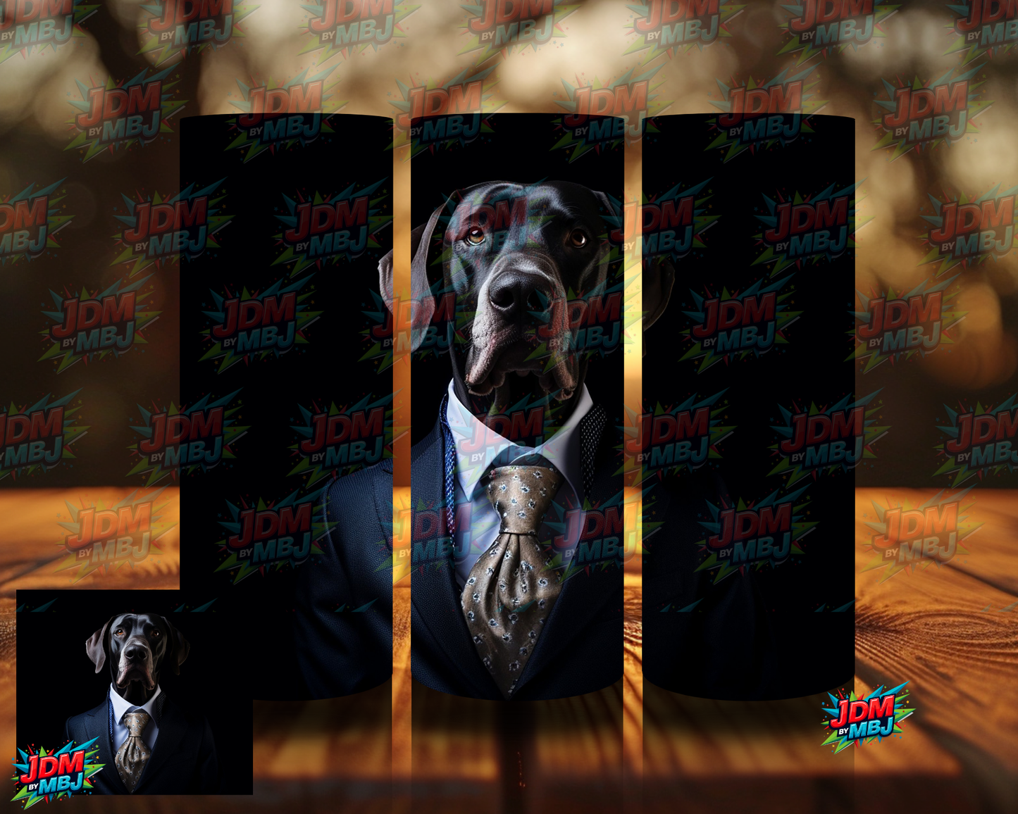 Dog's in Suit Sublimation Prints