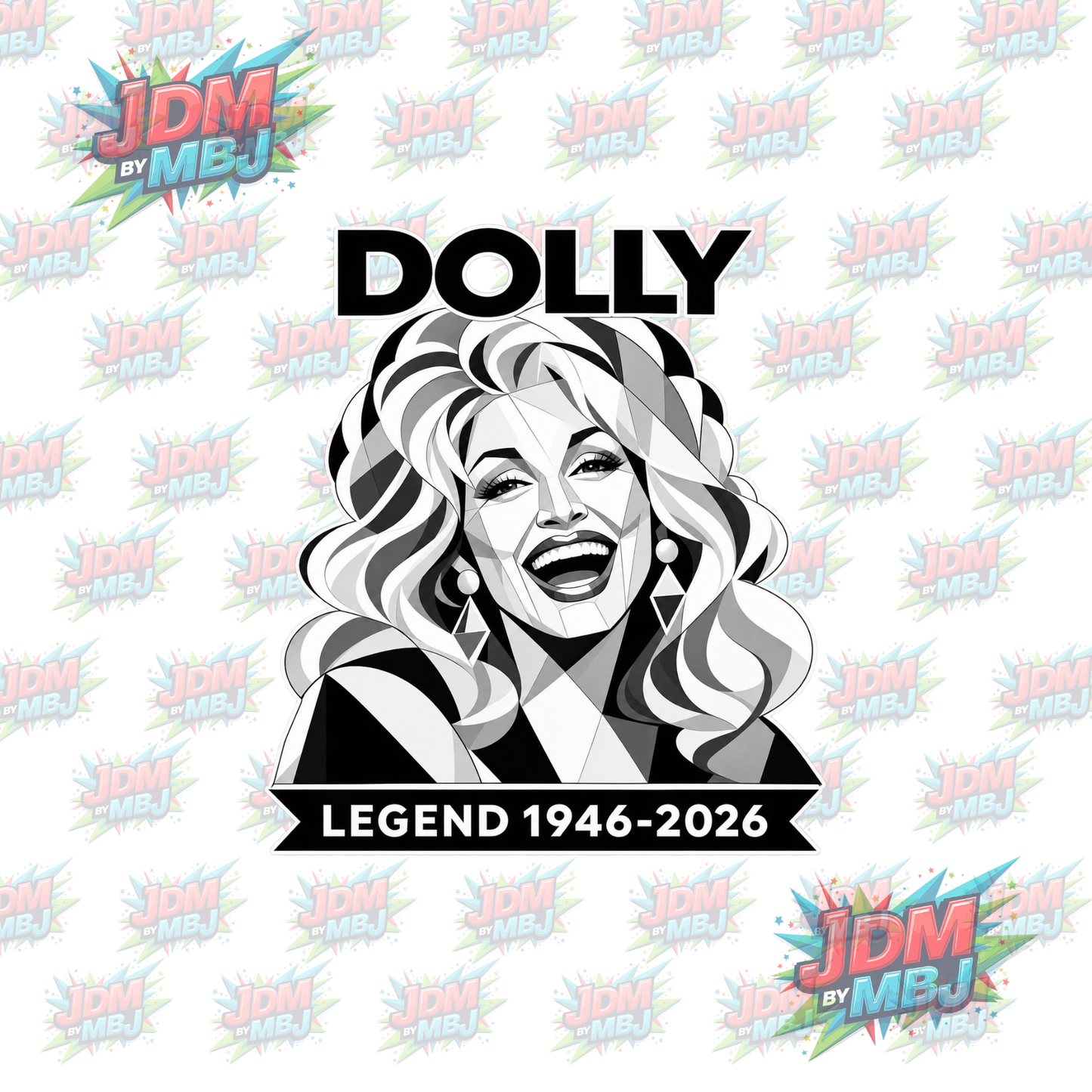 Iron On - Dolly Parton DTF