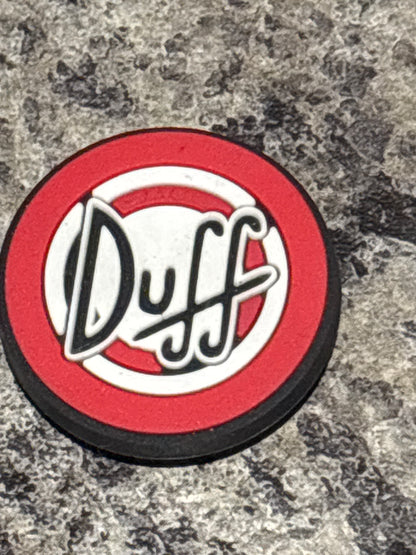 Inspired by Duff Beer Shoe Charm's