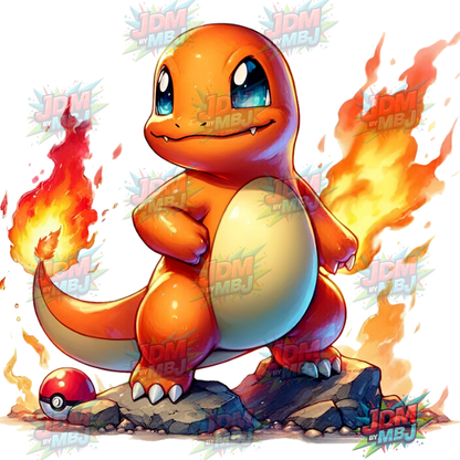 Planchado - Pokémon DTF 25cm