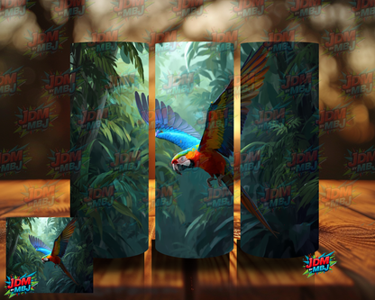 Inspired by Macaw Parrot's Sublimation Prints