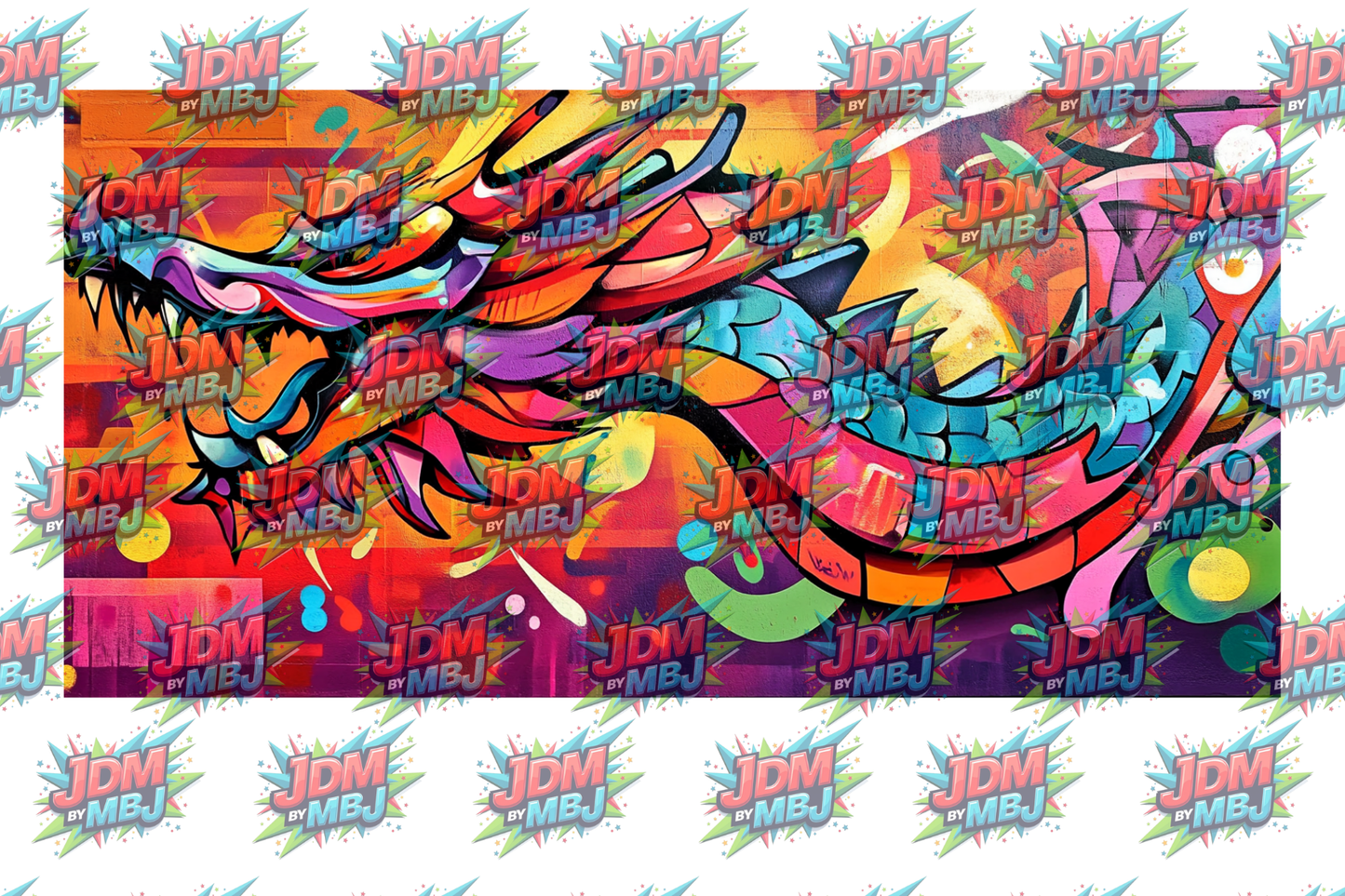 Inspired by Dragons Sublimation Prints