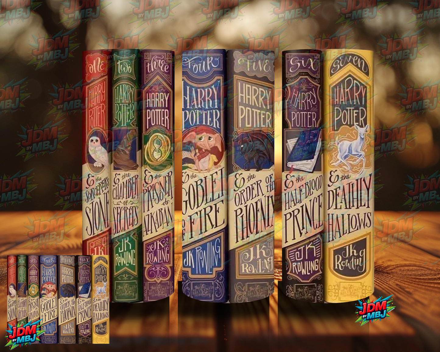 Harry Potter Books - 'Book' Sublimation Prints