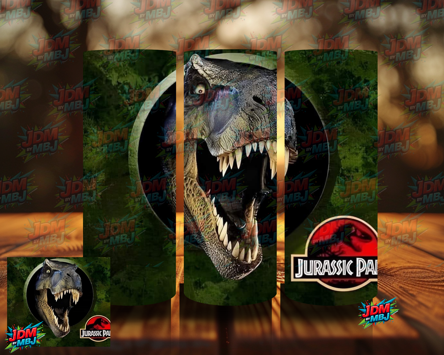 Inspired by Jurassic Park Sublimation Prints