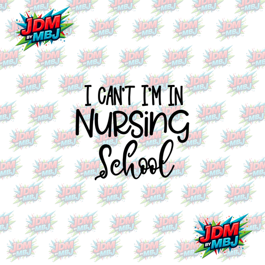 Iron On - Nurse Style DTF 20cm