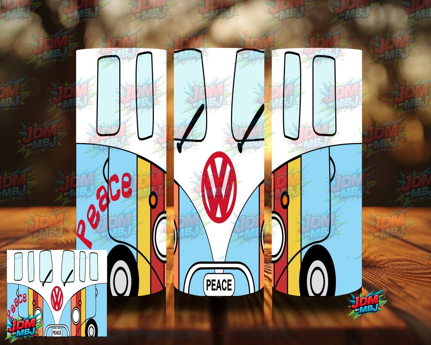 Inspired by VW Vans Sublimation Prints