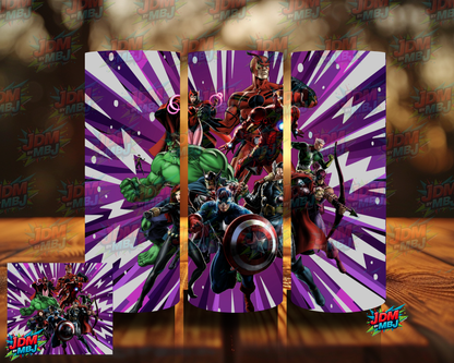 Inspired by Marvel Sublimation Prints