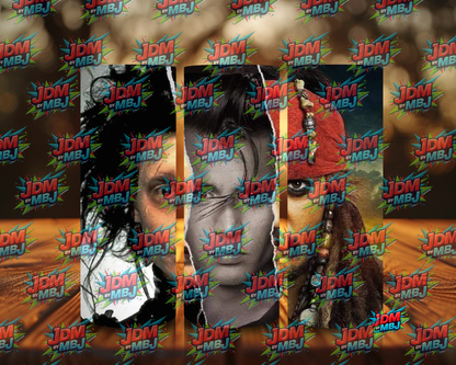 Inspired by Johnny Deep Sublimation Prints