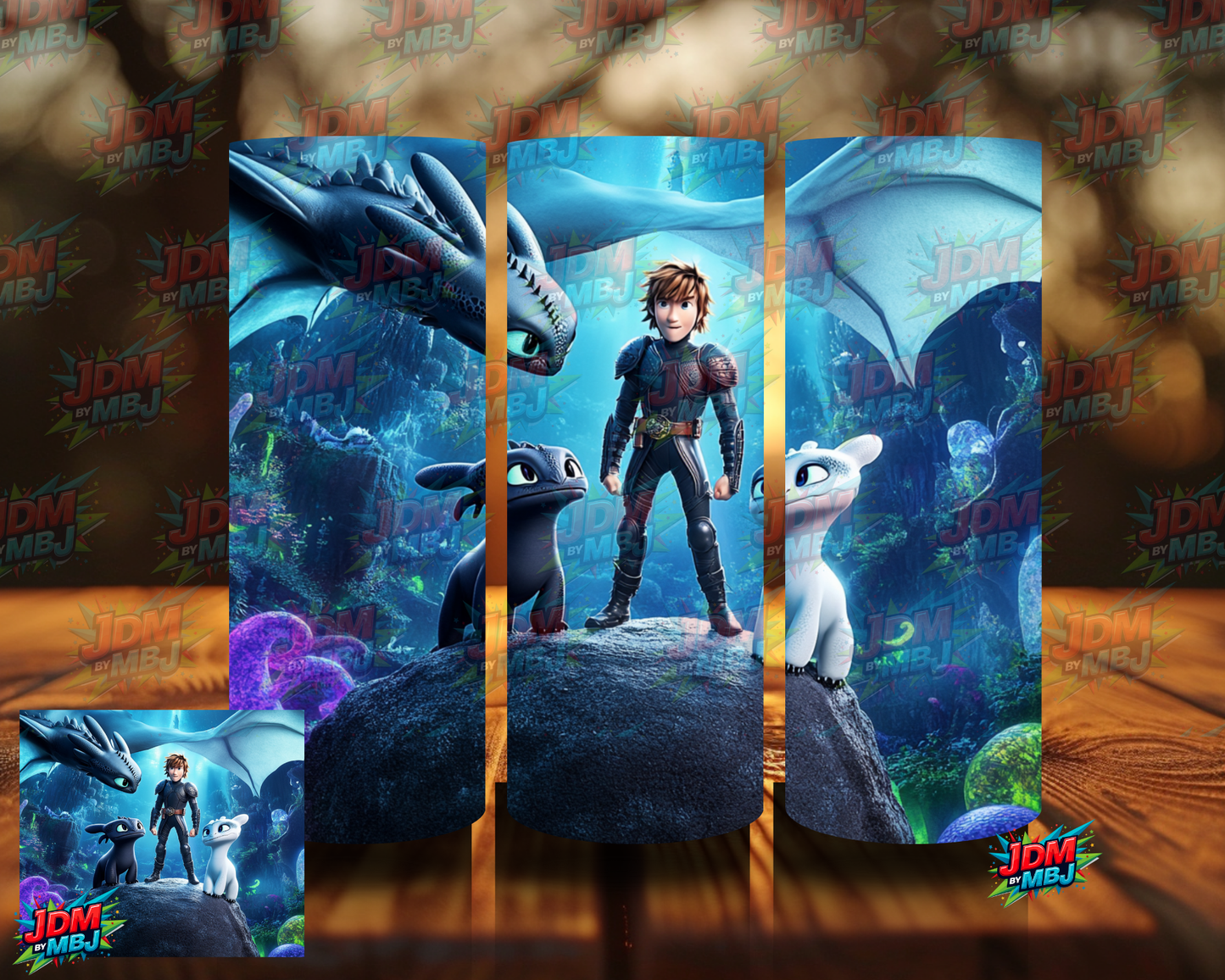 Inspired by Toothless Sublimation Prints