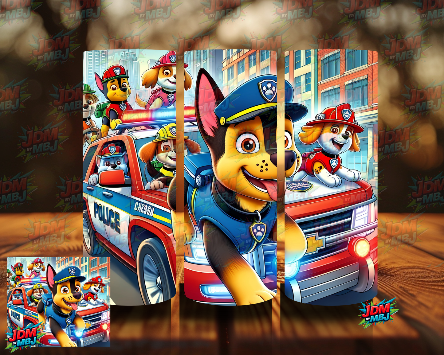 Inspired by Paw Patrol Sublimation Prints