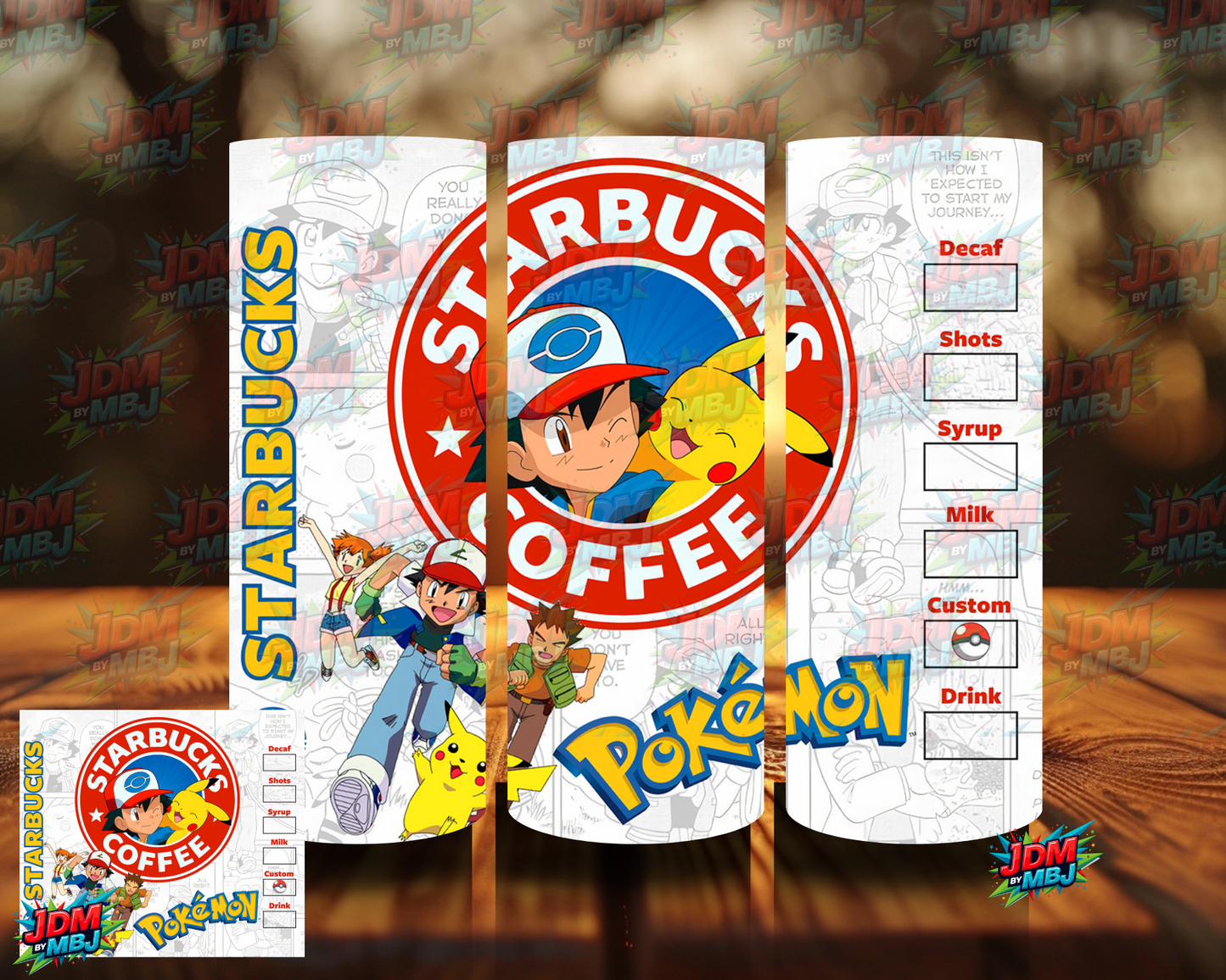 Inspired by Pokémon Sublimation Prints