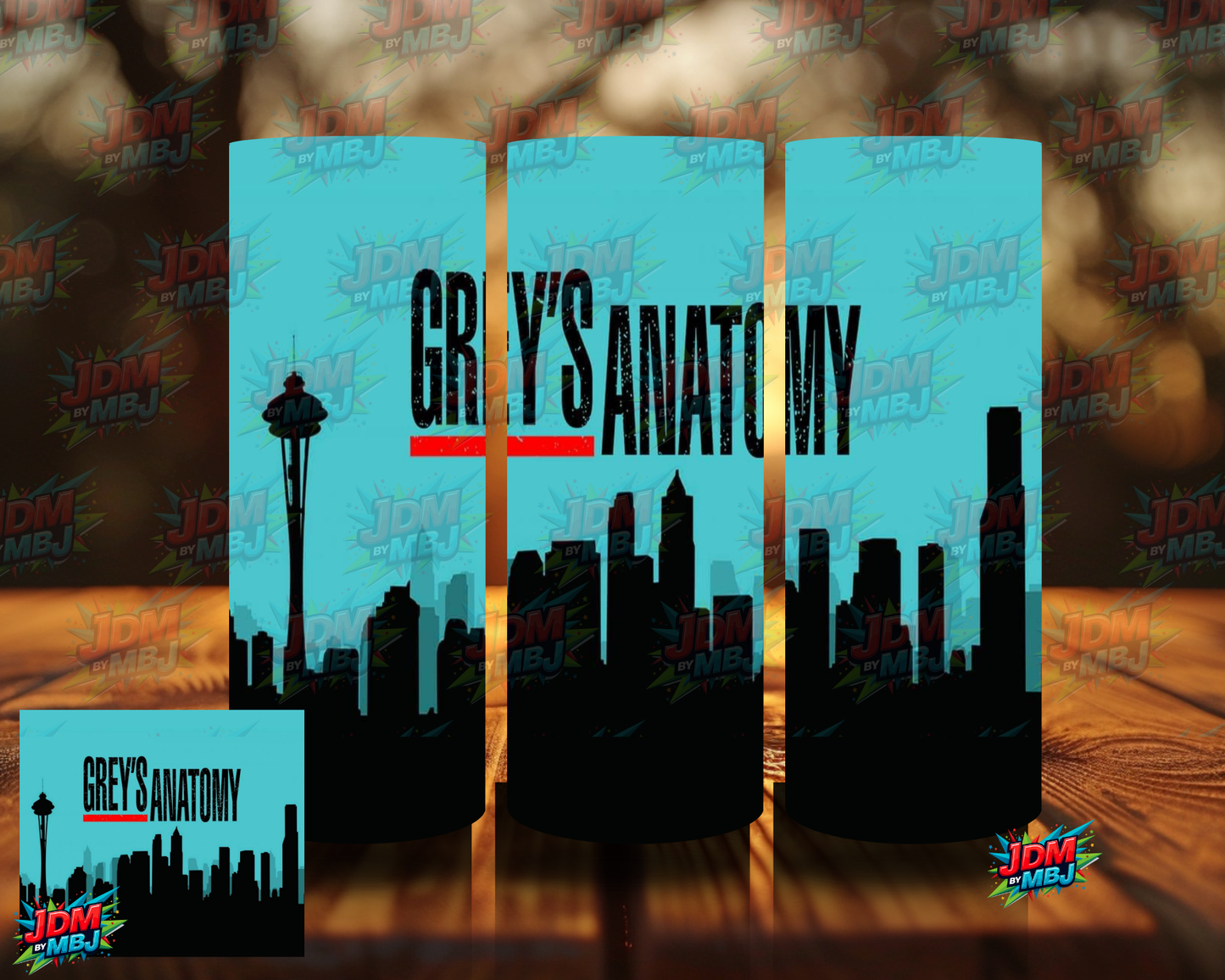 Inspired by Grey Anatomy Sublimation Prints