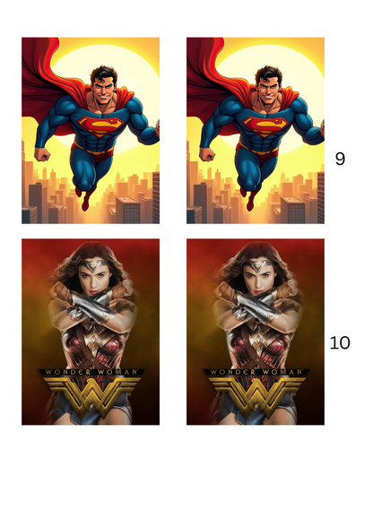 AirFreshie (4) prints to a page Sublimation Prints