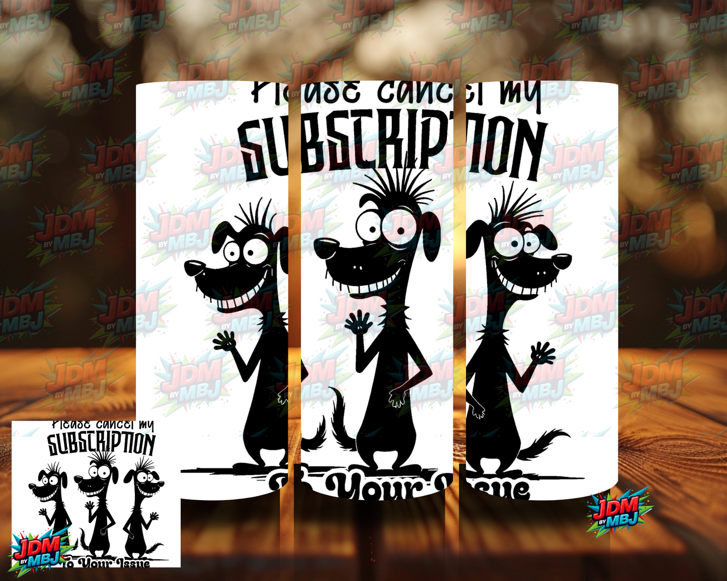 Black & White Sublimation Prints