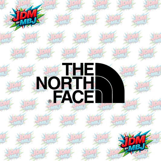 Iron On -  The North Face Brand Inspired DTF 20cm