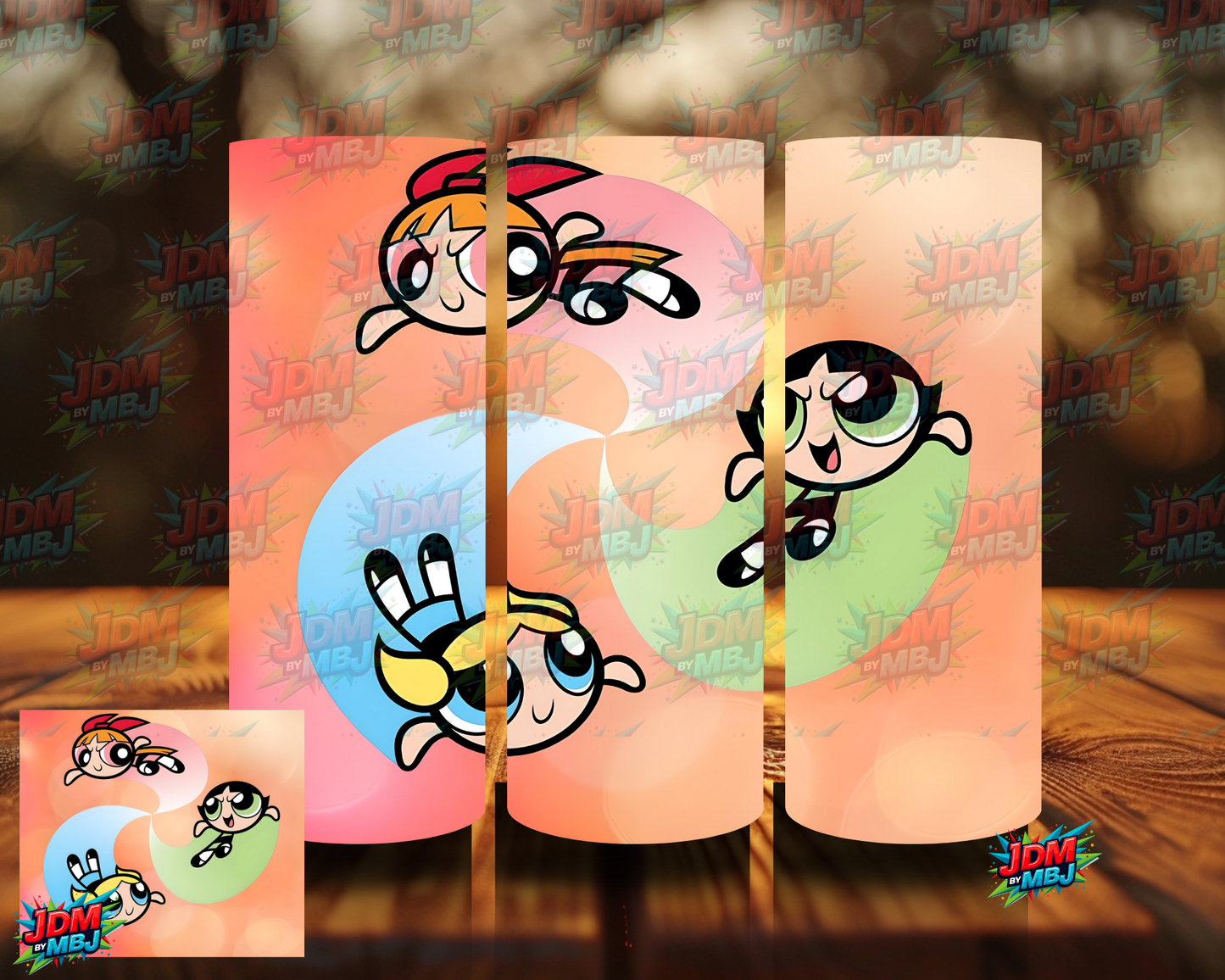 Inspired by Power Puff Girls Sublimation Prints