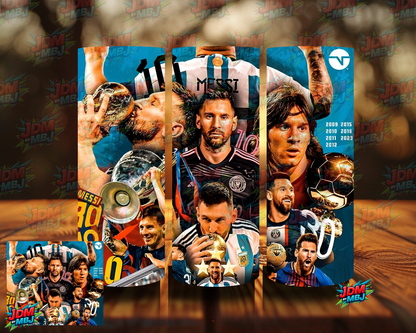 Inspired by Messi Soccer Player Sublimation Prints