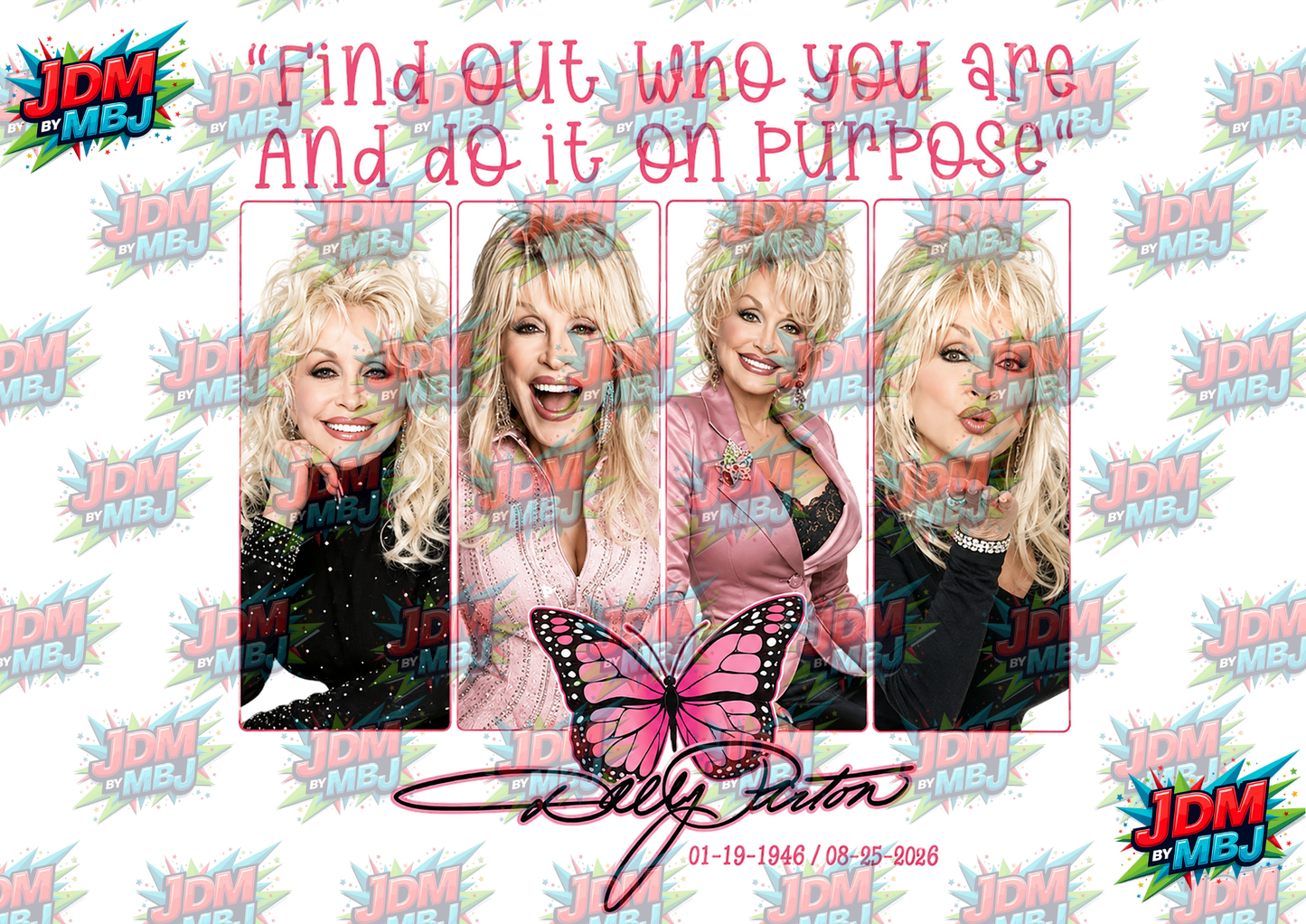 Inspired by Dolly Parton Cutting Board Sublimation Prints