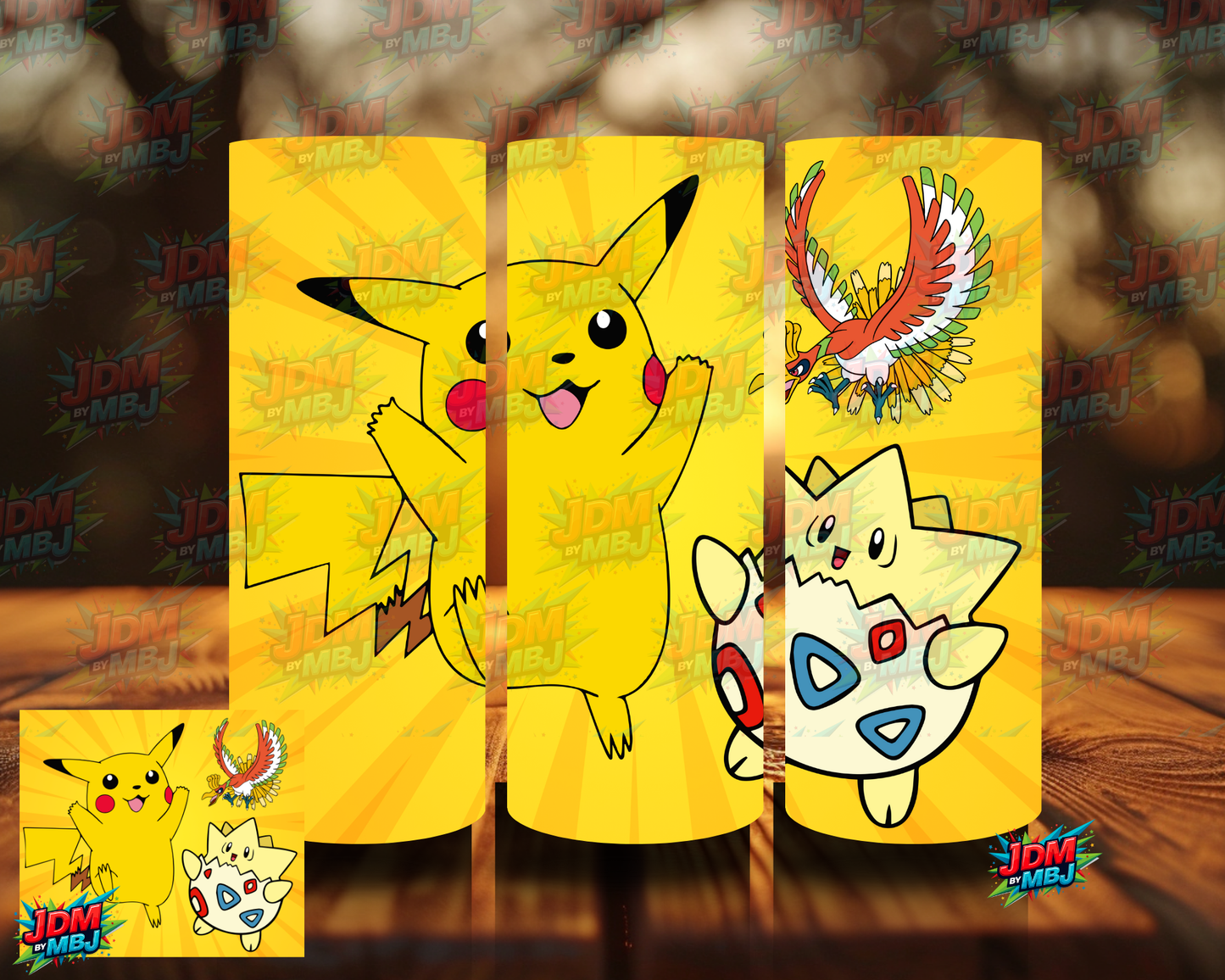Inspired by Pokémon Sublimation Prints