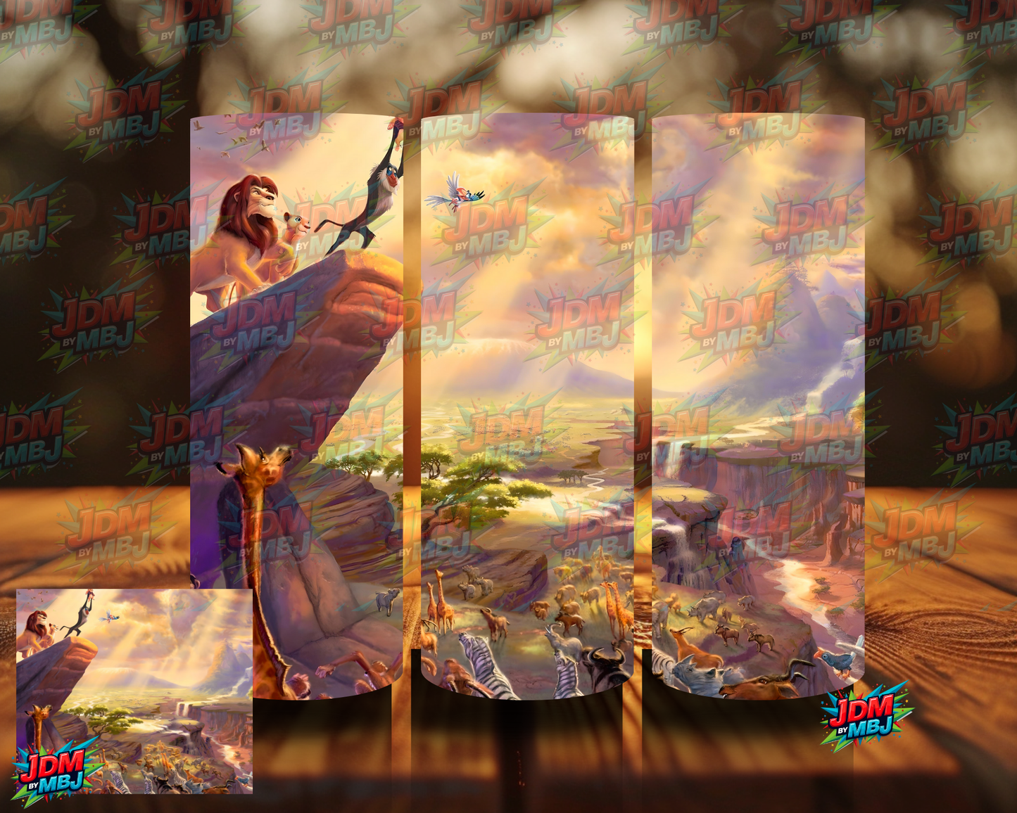 Inspired by The Lion King Sublimation Prints