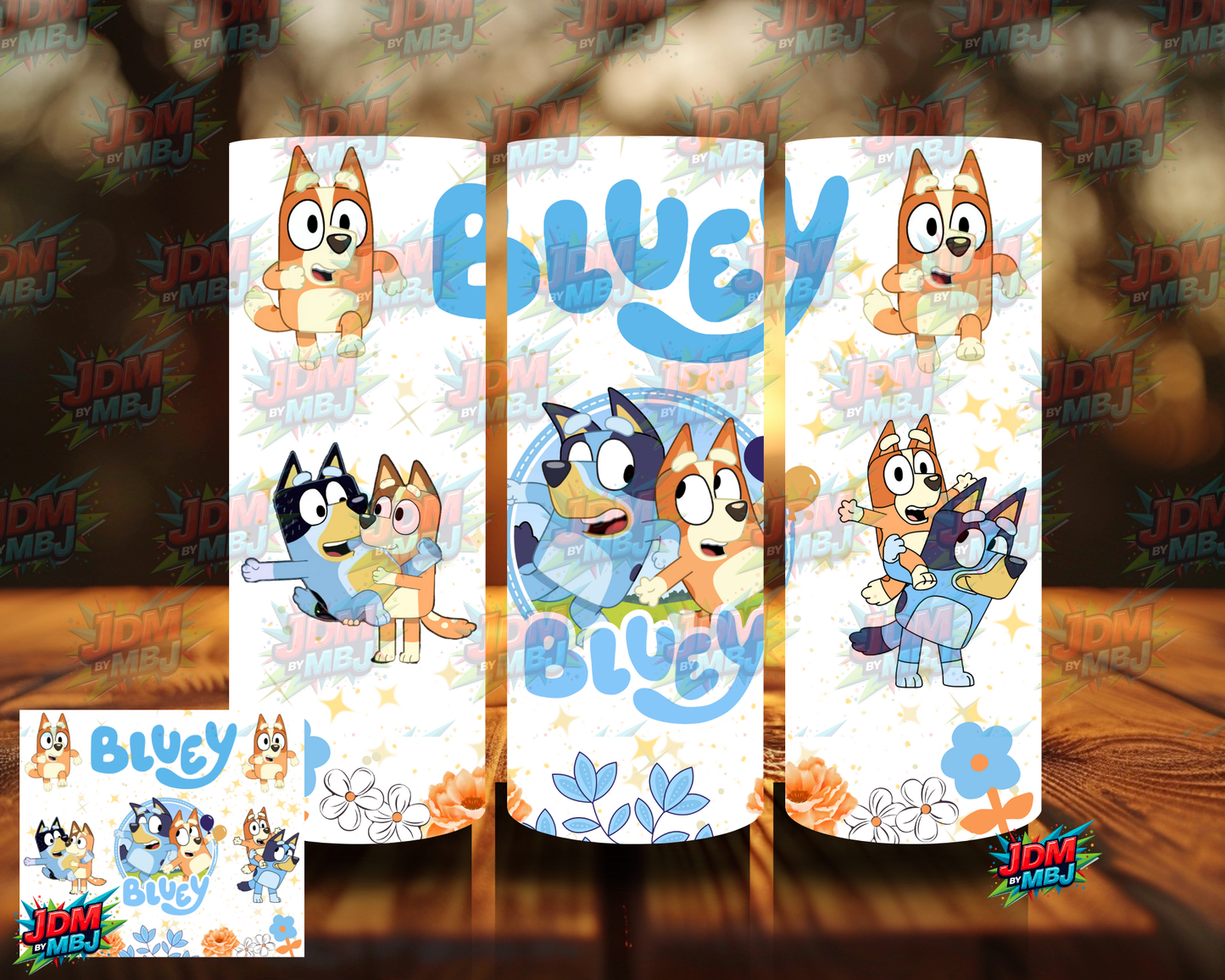 Inspired by Bluey Sublimation Prints