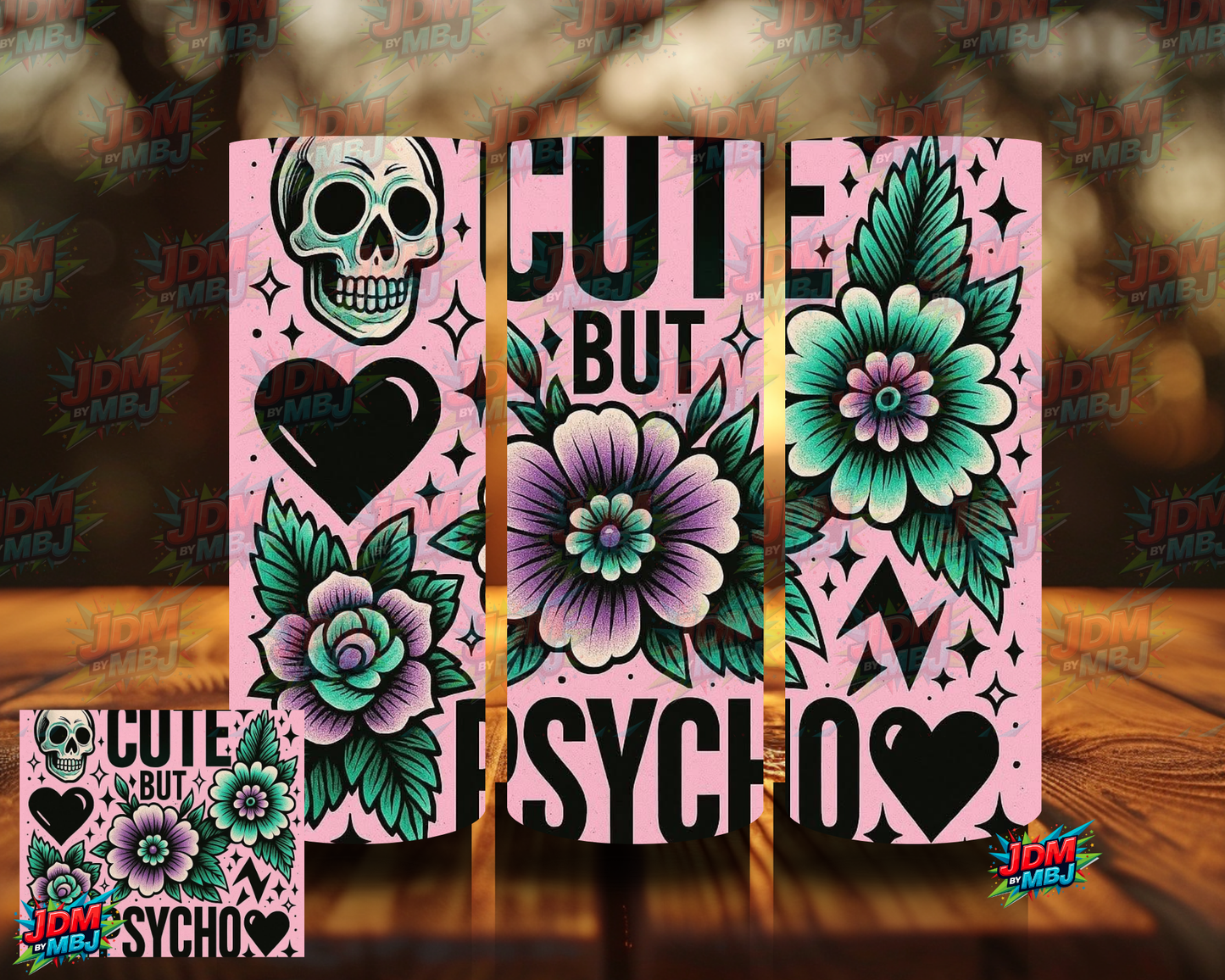 Cute BUT Psycho Sublimation Print