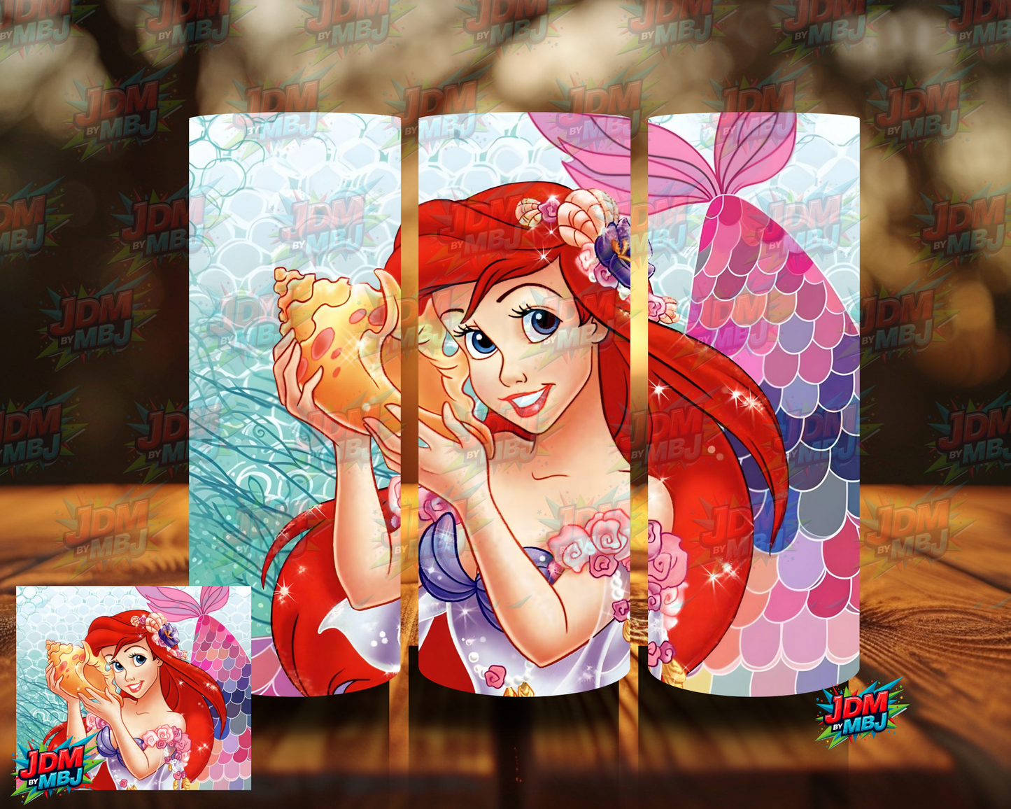 Inspired by The Little Mermaid Sublimation Prints