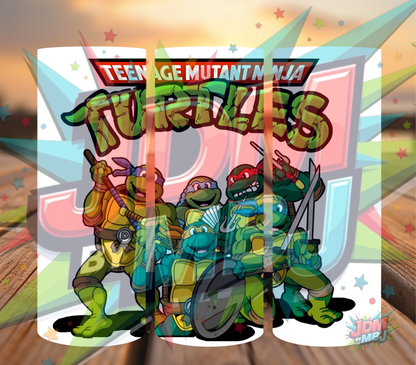 Inspirado en las impresiones de sublimación de las Tortugas Ninja Adolescentes