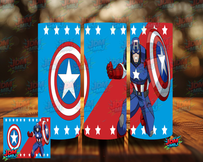 Inspired by Captain America Sublimation Prints