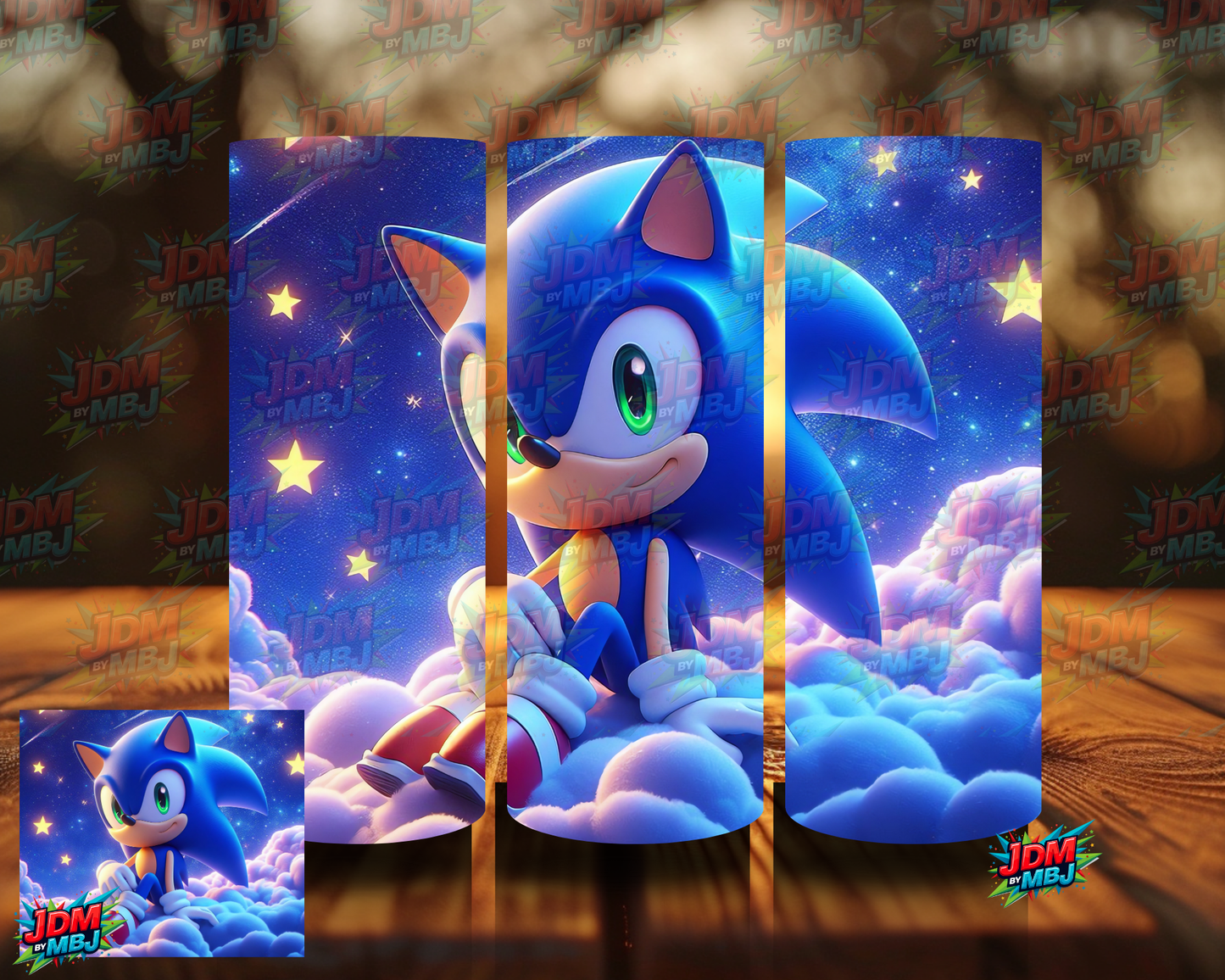 Inspired by Sonic The Hedgehog Sublimation Prints