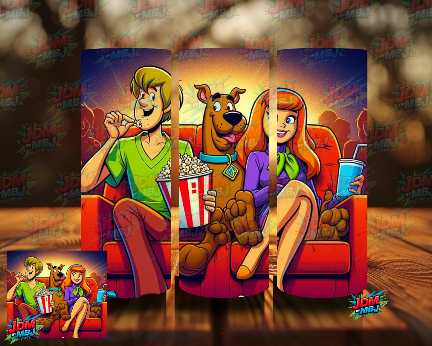 Inspired by Scooby Doo Sublimation Prints