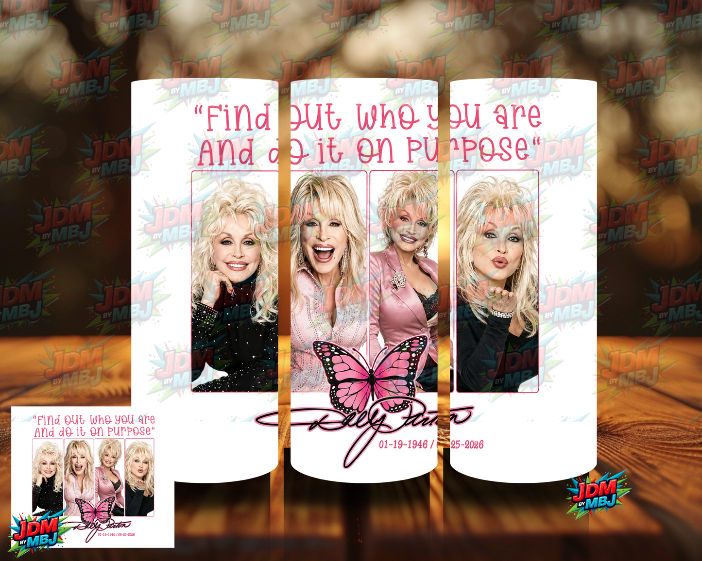 Inspired by Dolly Parton Sublimation Prints