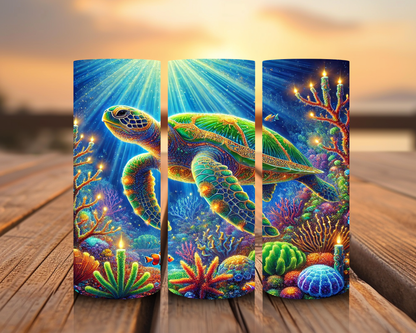 Inspirado en las impresiones de sublimación de tortugas