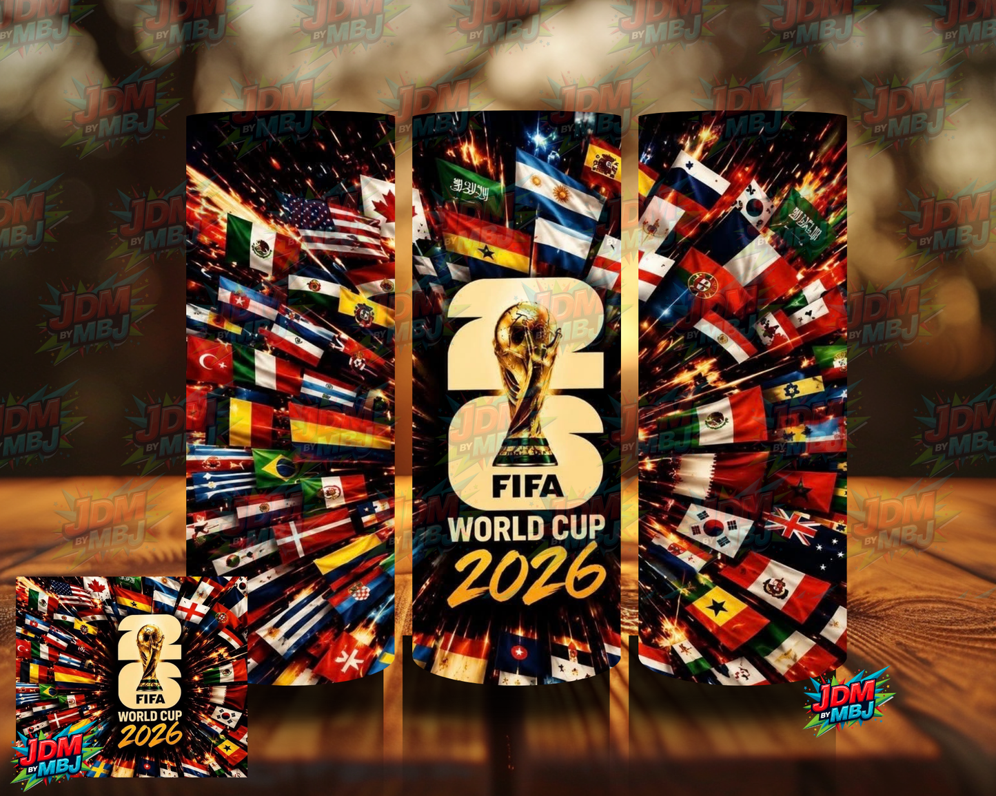 Inspired by Fifa World Cup 2026 Sublimation Prints