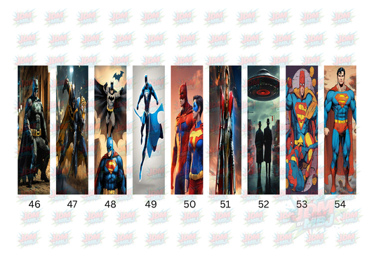 Inspired by Marvel/DC [Bookmark/Pen] Sublimation Prints [Volume 3]