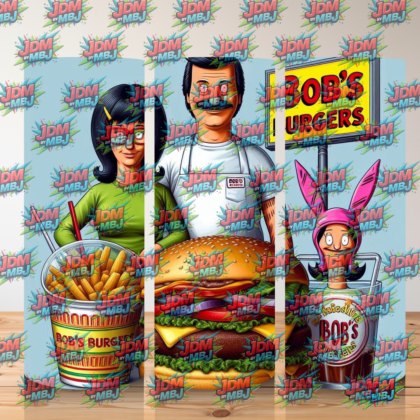 Inspired by Bob's Burgers Sublimation Prints