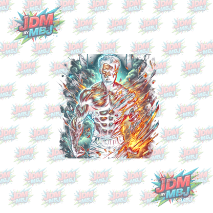 Iron On - Superhero Halftone DTF