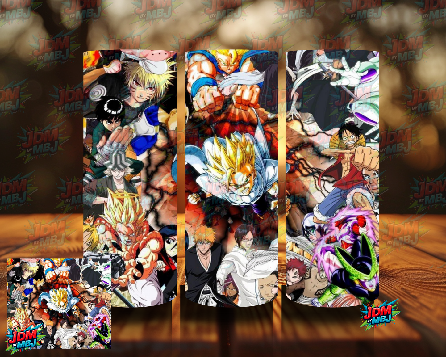 Inspired by Dragon Ball Z Sublimation Prints
