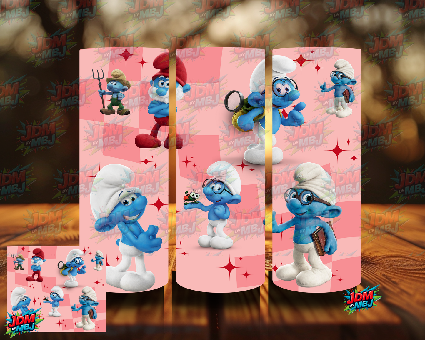 Inspired by Smurf's Sublimation Prints