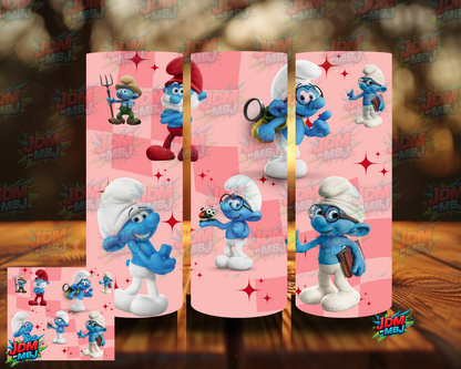 Inspired by Smurf's Sublimation Prints
