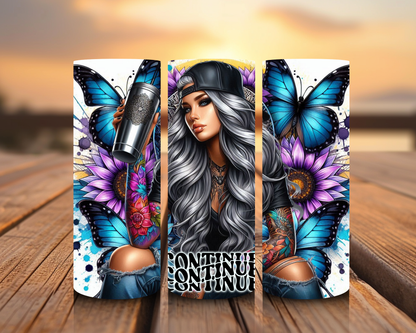 Inspirado en las impresiones de sublimación de Tattoo Girl